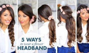 5 Ways to Wear a Flower Headband
