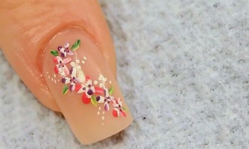 Beginners Nail Art Guide: Hand Painted Pansies Tutorial Video by Naio Nails
