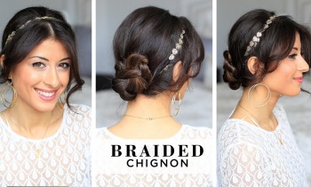 Braided Chignon Hair Style