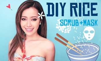 DIY Rice Scrub + Mask