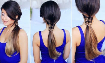 Figure 8 Ponytail Tutorial