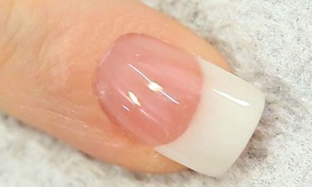 French White Acrylic Nail Tutorial Video by Naio Nails