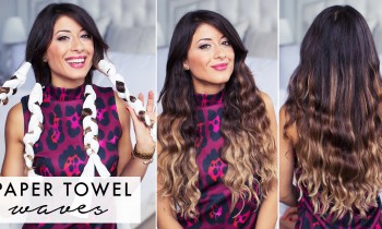 Heatless Paper Towel Waves