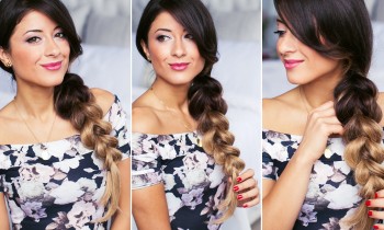 Pull-Through Side Braid Hairstyle