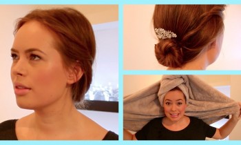 Quick & Easy Wedding Hairstyle! | Tanya Burr