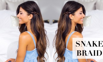 Snake Braid Hair Tutorial
