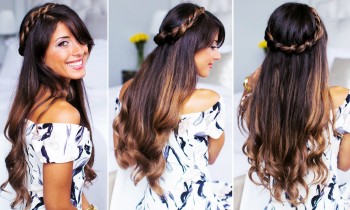 Twisted Half-Up Do Hairstyle