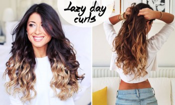 Lazy Curls for Lazy Days (Heatless)
