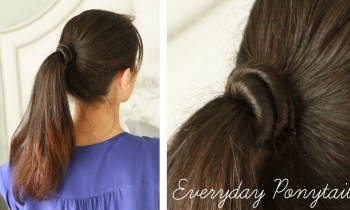 Everyday Ponytail for School or Work