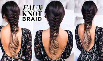 Faux Knot Braid Tutorial