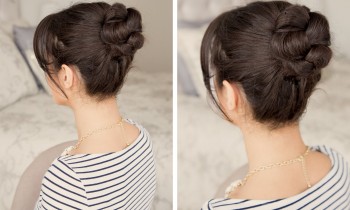 How to: Braided Bun Hair Tutorial