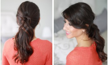 How To: Organic Ponytail