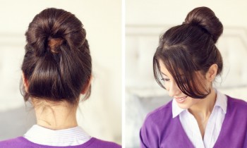 Inside Out Ponytail Bun