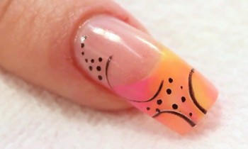 Printing Into Acrylic, Inspirational Acrylic Nails Tutorial Video by Naio Nails