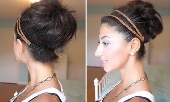 Quick & Messy Bun / Up-Do