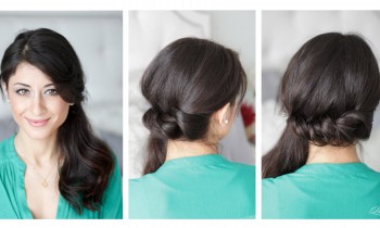 Twisted Side Ponytail