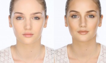 Bronzed Contoured & Highlighted Makeup Look