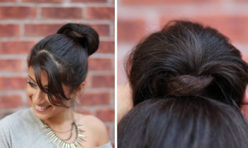Everyday Hairstyle: Easy-Wrap Around Bun