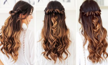 Twist-Back Hairstyle | Luxy Hair