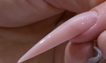 How to Sculpt An Acrylic Stiletto Nail