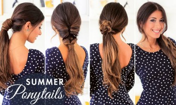 Cute Summer Ponytails | Luxy Hair