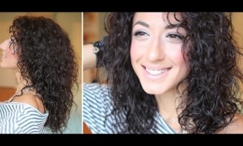 How to: Style Naturally Curly / Wavy Hair