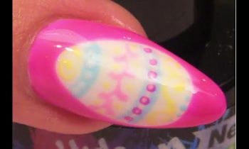 Easter Egg Gel Polish Design