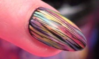 Graffiti Design with Gel Polish