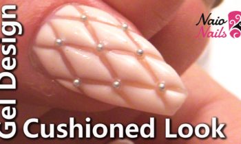 Cushioned / Quilted Gel Nail Design Nail Tutorial