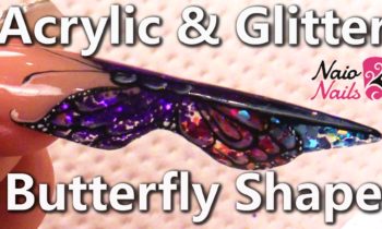 How to Sculpt an Acrylic Butterfly Nail