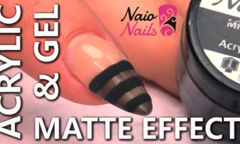 Acrylic & Gel Matte Effect Tutotial
