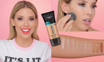L’Oreal Pro Glow Foundation Review, Demo, Swatches! | LustreLux