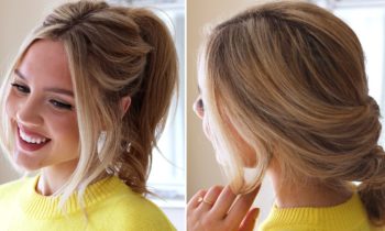 3 Easy Running Late Hairstyles