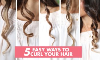 5 Easy Ways to Curl Your Hair | Luxy Hair