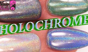 DIY HOLO-CHROME NAILS – How to apply pigment powder