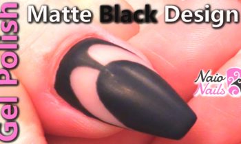 Gel Polish Design With Naio’s Matte Top Coat