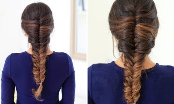 HOW TO: French Fishtail Braid Hair Tutorial | Luxy Hair