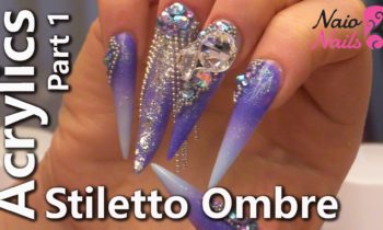Acrylic Stiletto Ombre Part 1