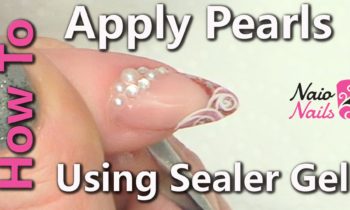 How to Apply Pearls and Stones Using Sealer Gel