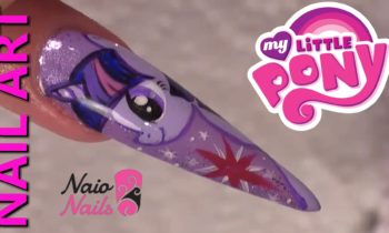 Nail Art – Twilight Sparkle – My Little Pony Design