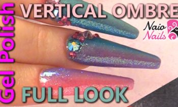 Vertical Gel Polish Ombre Full Look