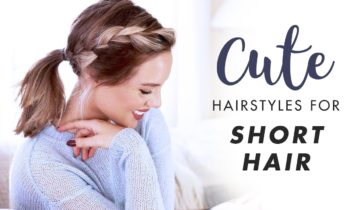 3 Cute Hairstyles for Short Hair / Medium Length Hair