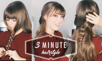 3 MINUTE Hairstyle: The Easiest Hairstyle You’ll Ever Do