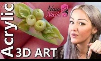3D Acrylic Nail Art Apples – 3D Fruit Acrylic Nails – Series of Detailed Video Tutorials
