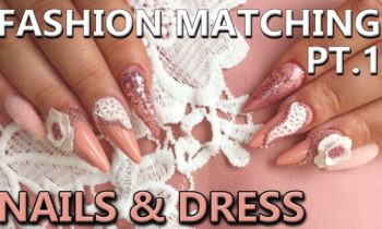 Fashion Matching Nail Art –  How to Match Your Nail Design to a Designer Dress – Nail Tutorial