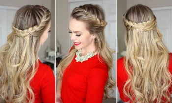 French Braid Crown: Last Minute Holiday Hairstyle