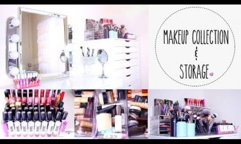 Makeup Collection & Storage | Vanity Tour ♡