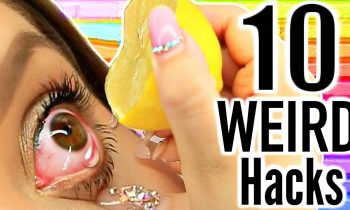 10 WEIRD Life Hacks EVERYONE Should Know!