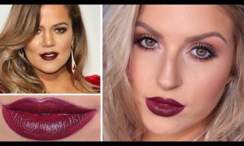 Khloe Kardashian Deep Autumn Lips, Warm Shimmer Eyes! ♡ NikkieTutorials Inspired