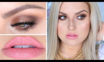 Bronze Smokey Eyes, Pin Straight Hair Tutorial ♡ Hair & Makeup!